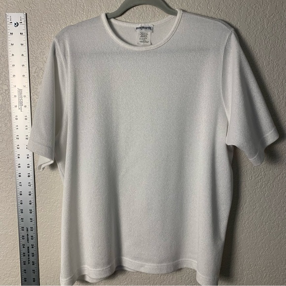 White women’s knit top,shirt - Picture 1 of 8